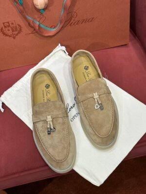 LP White Sole Shoes Summer Charms Walk Women's Moccasin Shoes