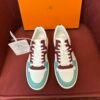 HM Join sneakers British vintage design Calfskin and Epsom calfskin