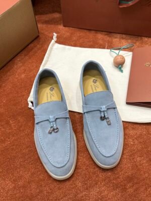 LP White Sole Shoes Summer Charms Walk Women's Moccasin Shoes