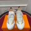 HM Flex lace-up sneakers Knitted and calfskin sneakers