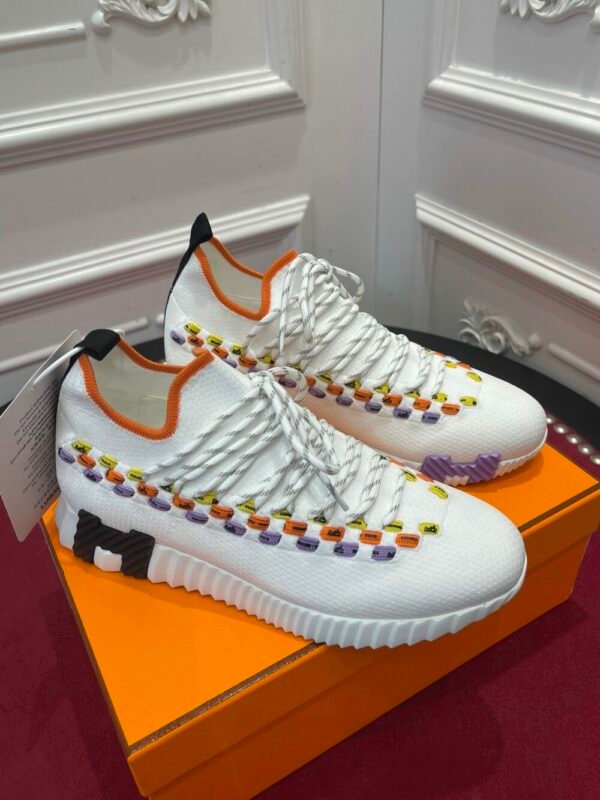 HM Flex lace-up sneakers Knitted and calfskin sneakers