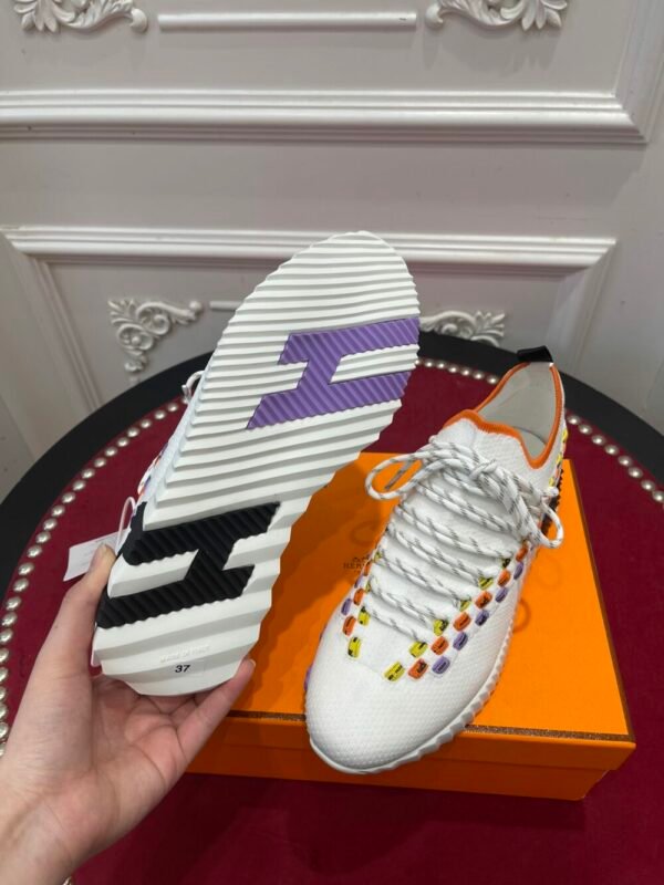 HM Flex lace-up sneakers Knitted and calfskin sneakers