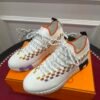 HM Flex lace-up sneakers Knitted and calfskin sneakers