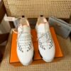 HM Flex lace-up sneakers Knitted and calfskin sneakers