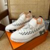 HM Flex lace-up sneakers Knitted and calfskin sneakers