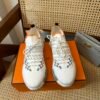HM Flex lace-up sneakers Knitted and calfskin sneakers