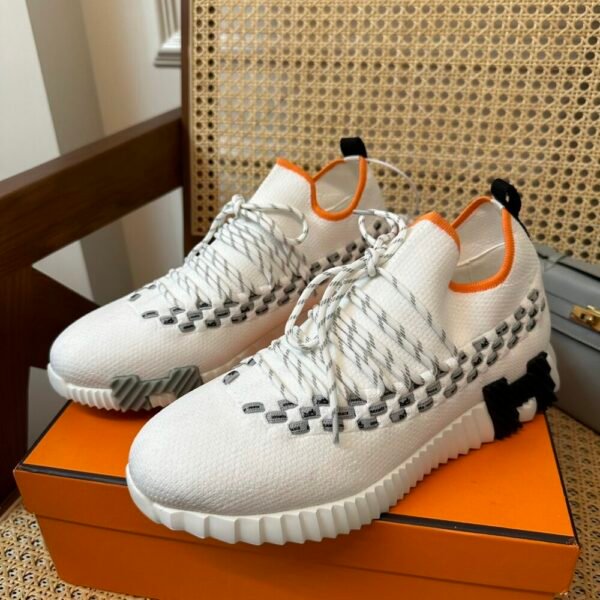 HM Flex lace-up sneakers Knitted and calfskin sneakers