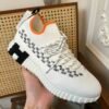 HM Flex lace-up sneakers Knitted and calfskin sneakers