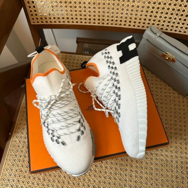 HM Flex lace-up sneakers Knitted and calfskin sneakers