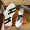 HM Flex lace-up sneakers Knitted and calfskin sneakers