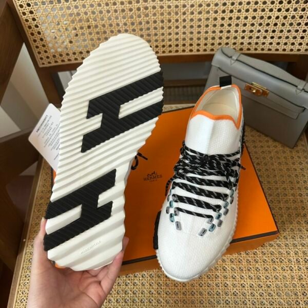 HM Flex lace-up sneakers Knitted and calfskin sneakers