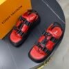 Lv slippers for couples, all-leather slippers