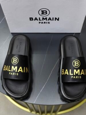 Balma all-leather slippers