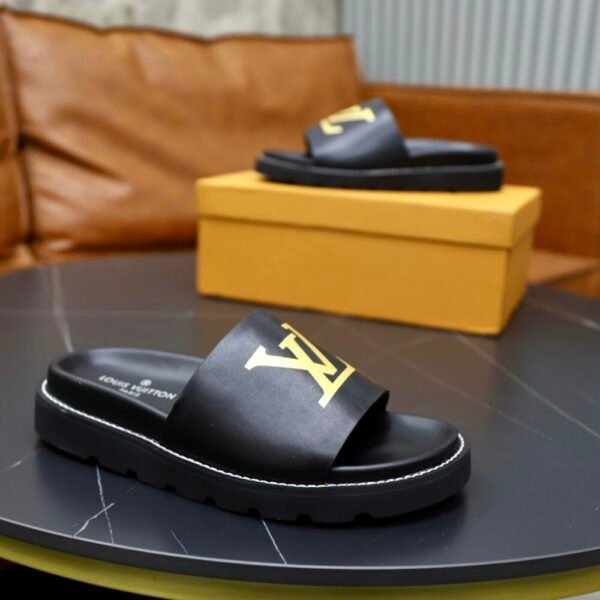 LV slippers luxury designer