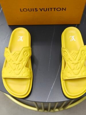 LV slippers luxury designer