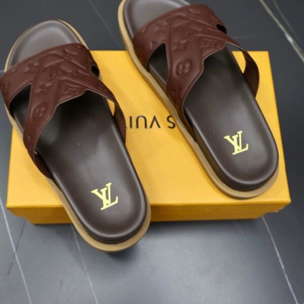 LV slippers luxury designer