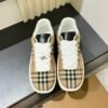 BURBER BOX series thick-soled men's casual sports shoes, trendy sneakers and bread shoes