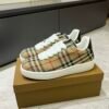 BURBER BOX series thick-soled men's casual sports shoes, trendy sneakers and bread shoes