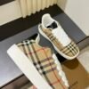 BURBER BOX series thick-soled men's casual sports shoes, trendy sneakers and bread shoes
