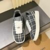 BURBER BOX series thick-soled men's casual sports shoes, trendy sneakers and bread shoes