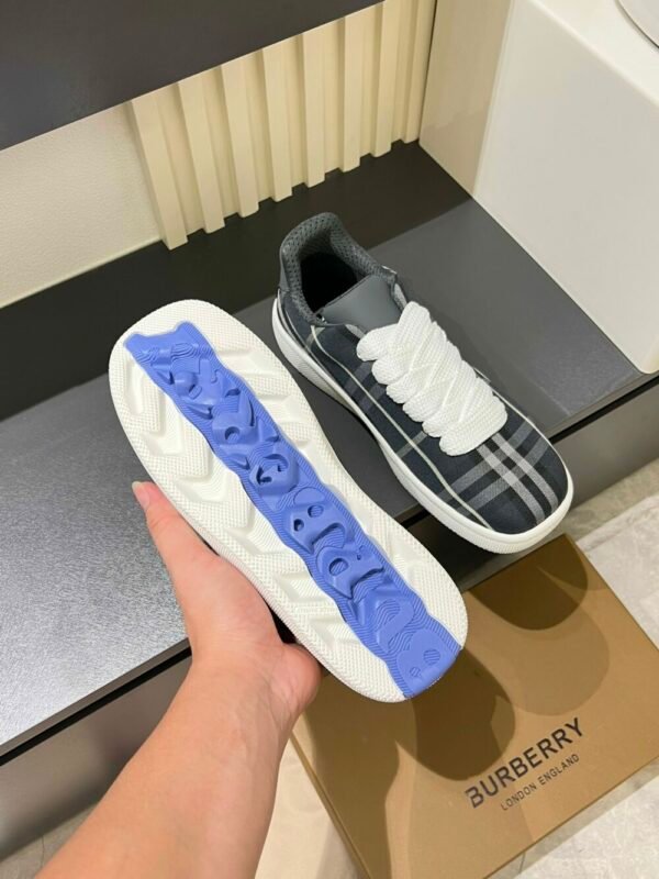 BURBER BOX series thick-soled men's casual sports shoes, trendy sneakers and bread shoes