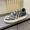 BURBER BOX series thick-soled men's casual sports shoes, trendy sneakers and bread shoes