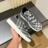 BURBER BOX series thick-soled men's casual sports shoes, trendy sneakers and bread shoes