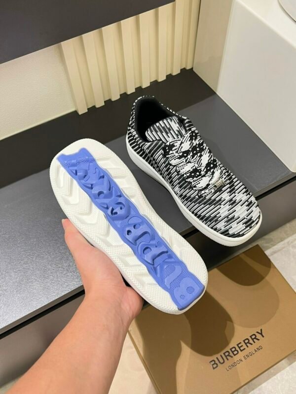 BURBER BOX series thick-soled men's casual sports shoes, trendy sneakers and bread shoes