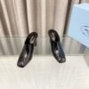 PRD 25ss thick heel square toe half slippers back high heel sandals