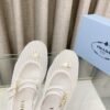 PRD 25ss Mesh Fabric Ballet Flats Fishnet Mary Jane Ballet Flats