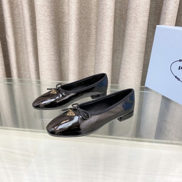 PRD 25ss Mesh Fabric Ballet Flats Fishnet Mary Jane Ballet Flats