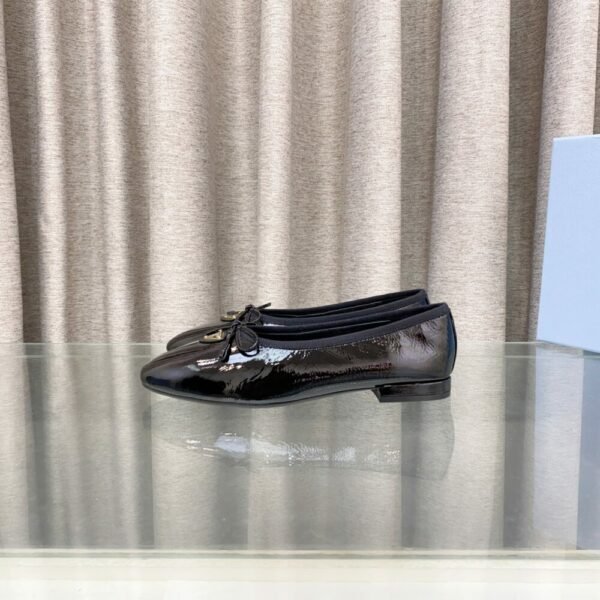 PRD 25ss Mesh Fabric Ballet Flats Fishnet Mary Jane Ballet Flats