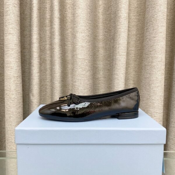 PRD 25ss Mesh Fabric Ballet Flats Fishnet Mary Jane Ballet Flats