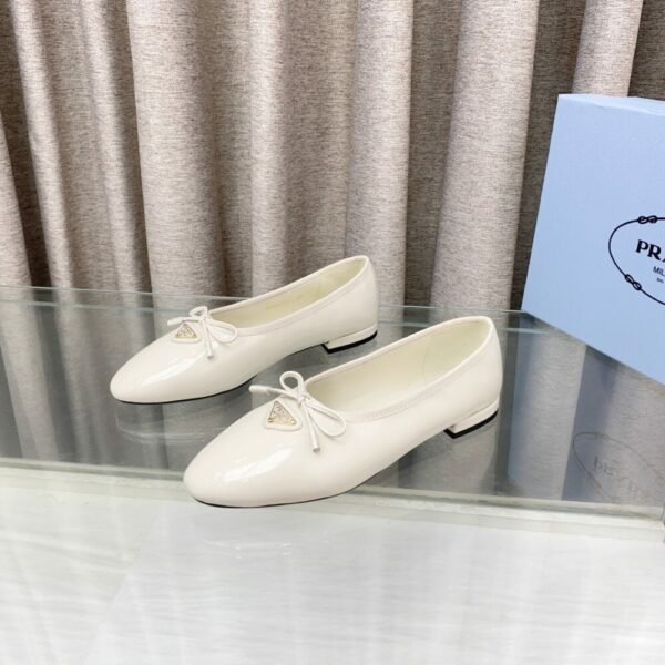 PRD 25ss Mesh Fabric Ballet Flats Fishnet Mary Jane Ballet Flats