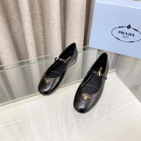 PRD 25ss Mesh Fabric Ballet Flats Fishnet Mary Jane Ballet Flats