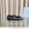 PRD 25ss Mesh Fabric Ballet Flats Fishnet Mary Jane Ballet Flats