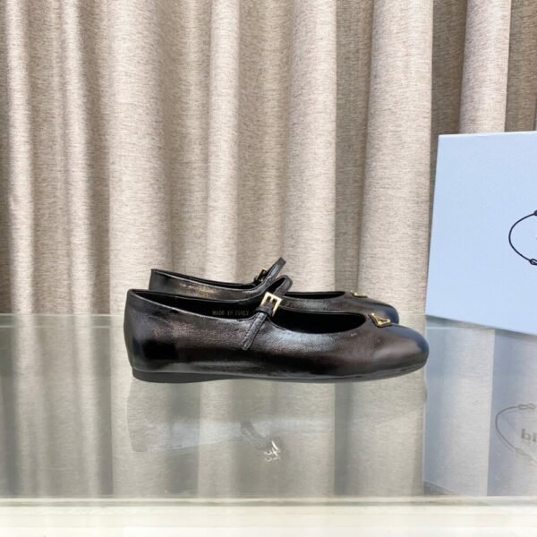 PRD 25ss Mesh Fabric Ballet Flats Fishnet Mary Jane Ballet Flats