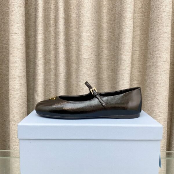 PRD 25ss Mesh Fabric Ballet Flats Fishnet Mary Jane Ballet Flats