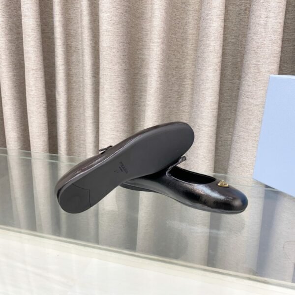 PRD 25ss Mesh Fabric Ballet Flats Fishnet Mary Jane Ballet Flats