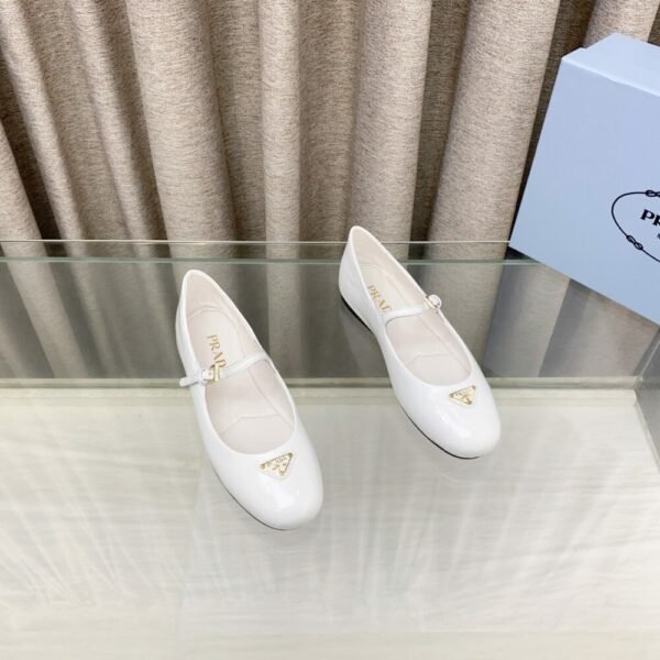 PRD 25ss Mesh Fabric Ballet Flats Fishnet Mary Jane Ballet Flats