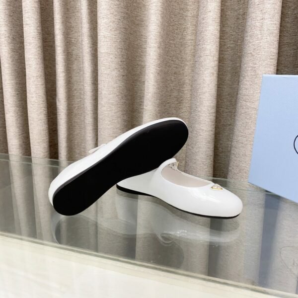 PRD 25ss Mesh Fabric Ballet Flats Fishnet Mary Jane Ballet Flats