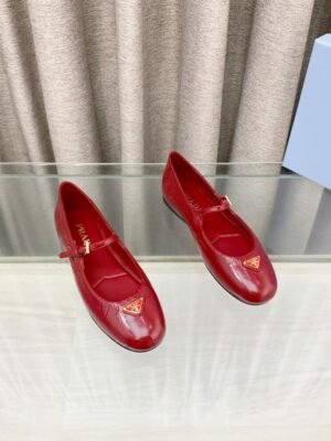 PRD 25ss Mesh Fabric Ballet Flats Fishnet Mary Jane Ballet Flats