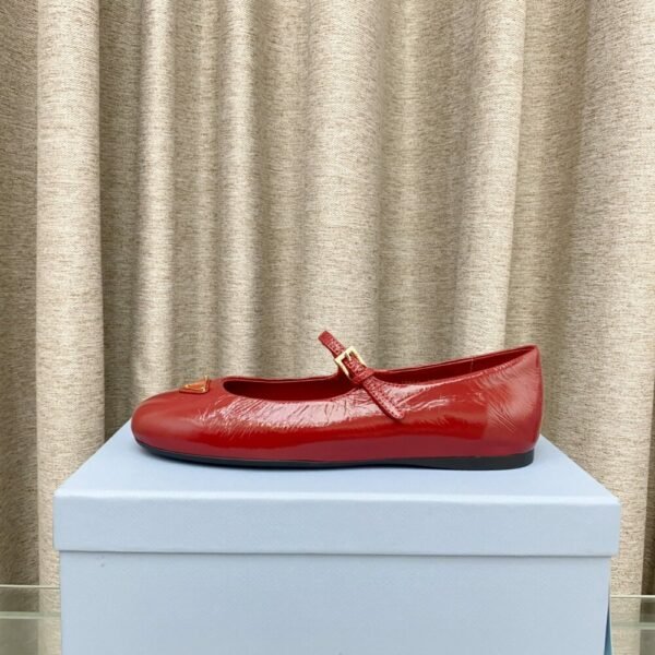 PRD 25ss Mesh Fabric Ballet Flats Fishnet Mary Jane Ballet Flats