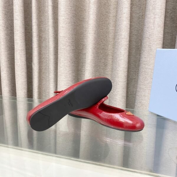 PRD 25ss Mesh Fabric Ballet Flats Fishnet Mary Jane Ballet Flats