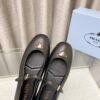PRD 25ss Mesh Fabric Ballet Flats Fishnet Mary Jane Ballet Flats