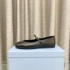 PRD 25ss Mesh Fabric Ballet Flats Fishnet Mary Jane Ballet Flats