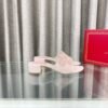 Rene Caovilla Fashionable Versatile Rhinestones Chunky Heel Sandals