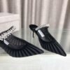 JIMM CHO 25ss pointed high heel sandals