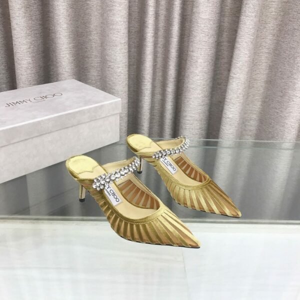 JIMM CHO 25ss pointed high heel sandals