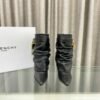 GIVE-Y high heel pleated boots Shark Lock series high heels